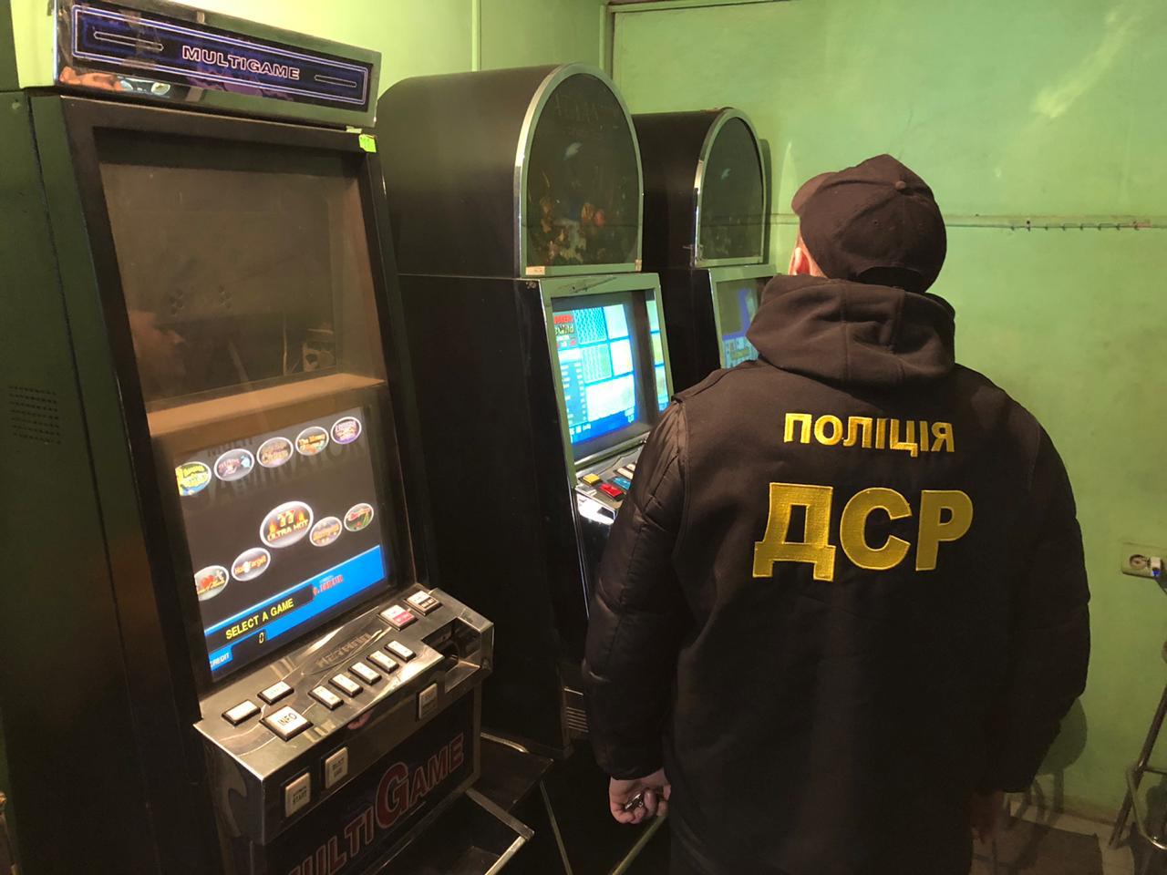 нелегальных залов игровых автоматов